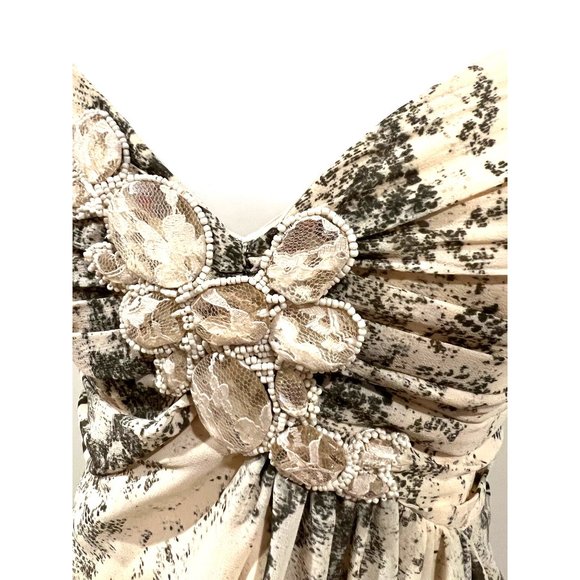 H&M- strapless dress- size 6 - Picture 3 of 6